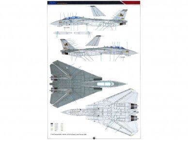 AMK - Grumman F-14D Super Tomcat, 1/48, 88007 23