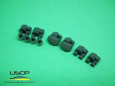 USCP - Weber Carburetors set (Weber karburatoru komplekts modelēšanai), 1/24, 24A103 USCP - Weber Carburetors set (Weber karburatoru komplekts modelēšanai), 1/24, 24A103
