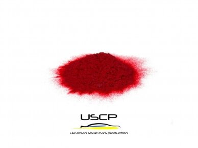 USCP - Flocking powder Red, 24A039 1