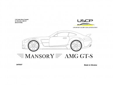 USCP - Mansory AMG GT-S TransKIT, 1/24, 24T037