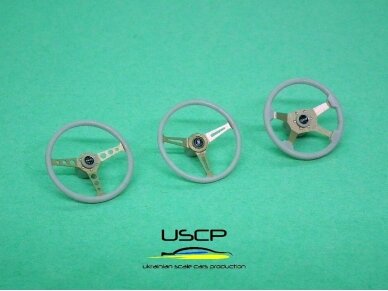 USCP - Classic Steering Wheels set, 1/24, 24A054