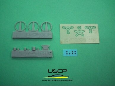 USCP - Classic Steering Wheels set, 1/24, 24A054 5
