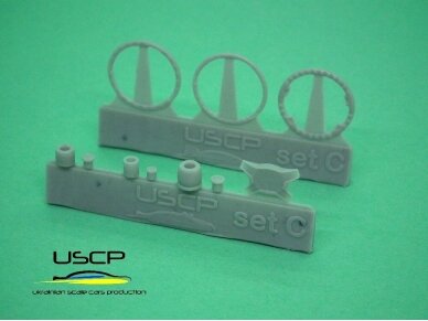 USCP - Classic Steering Wheels set, 1/24, 24A054 6
