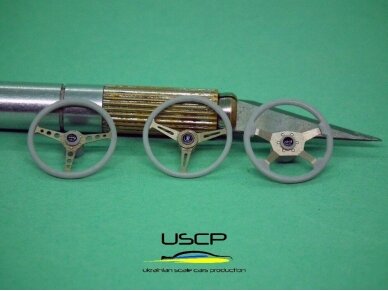 USCP - Classic Steering Wheels set, 1/24, 24A054 9