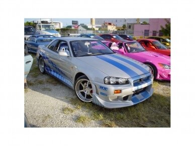 USCP - Nissan Skyline GTR (R34) Fast And Furious 2, 1/24, 24T034 17