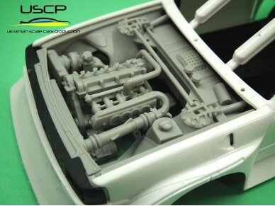 USCP - Super detail engine bay kit for Audi Quattro S1, 1/24, 24T028 2