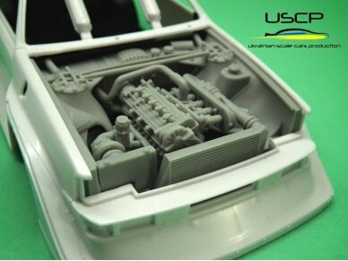 USCP - Super detail engine bay kit for Audi Quattro S1, 1/24, 24T028 11