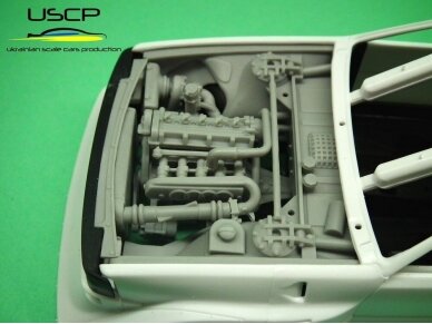 USCP - Super detail engine bay kit for Audi Quattro S1, 1/24, 24T028 3