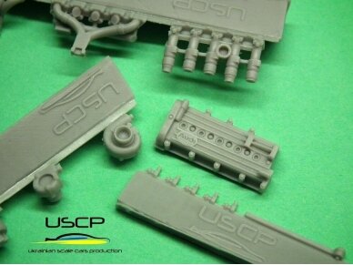 USCP - Super detail engine bay kit for Audi Quattro S1, 1/24, 24T028 25
