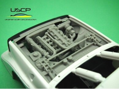 USCP - Super detail engine bay kit for Audi Quattro S1, 1/24, 24T028 4