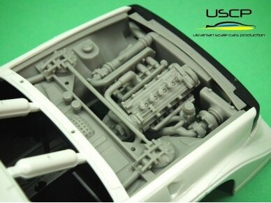 USCP - Super detail engine bay kit for Audi Quattro S1, 1/24, 24T028 6