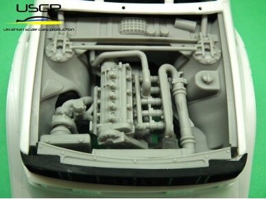 USCP - Super detail engine bay kit for Audi Quattro S1, 1/24, 24T028 9