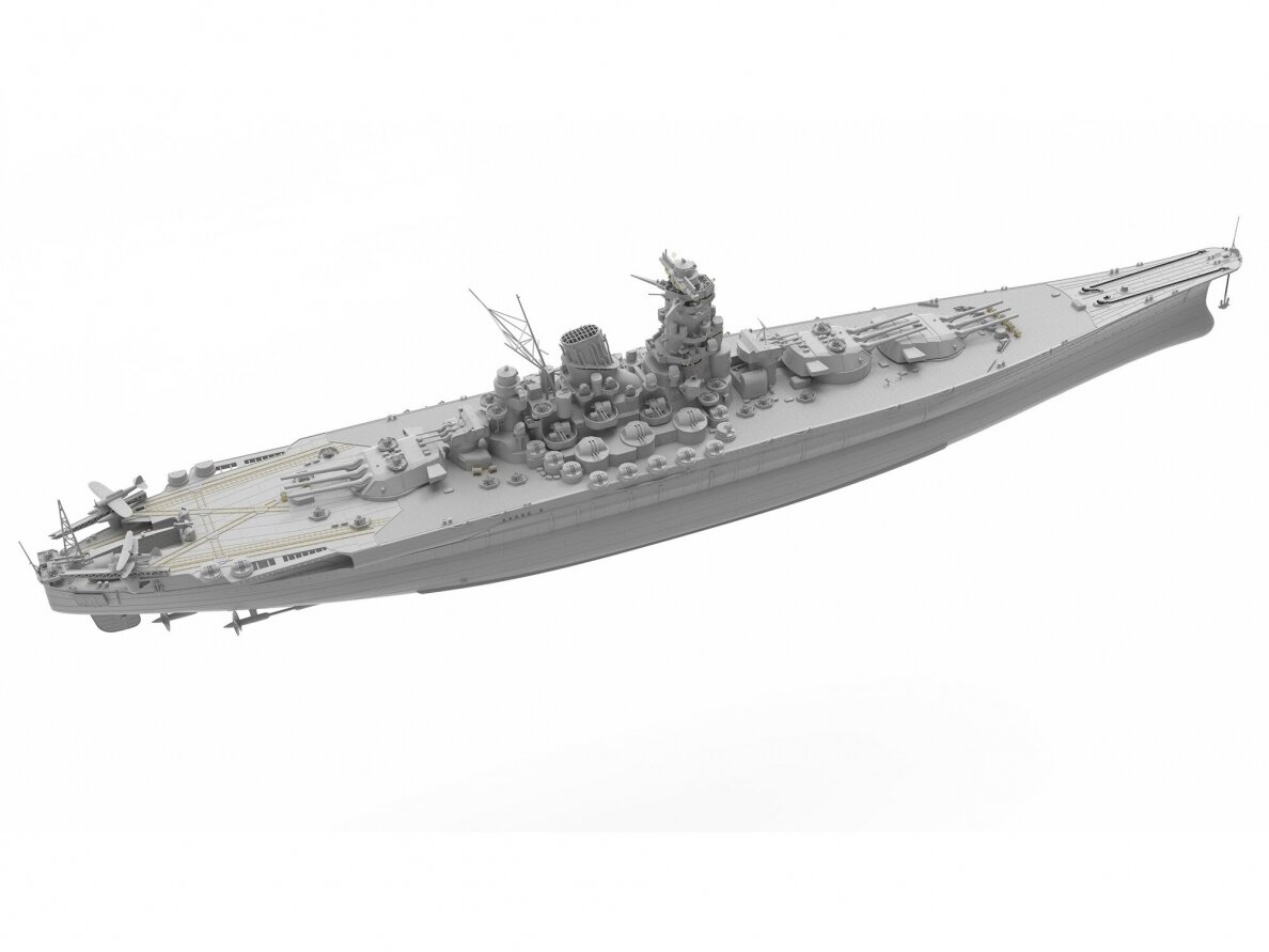 Very Fire - Imperial Japanse Navy Yamato During Operation Ten-ichi-gō (Standard Kit), 1/350, VF350902 4 Very Fire - Imperial Japanse Navy Yamato During Operation Ten-ichi-gō (Standard Kit), 1/350, VF350902 4