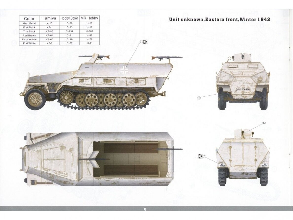 VESPID MODELS - Sd.kfz.251/1 Ausf.D, 1/35, SP-8001 7