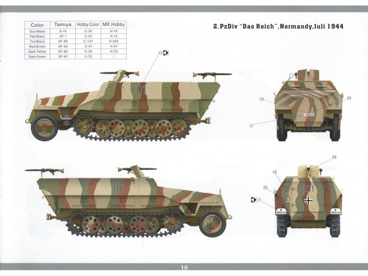 VESPID MODELS - Sd.kfz.251/1 Ausf.D, 1/35, SP-8001 8