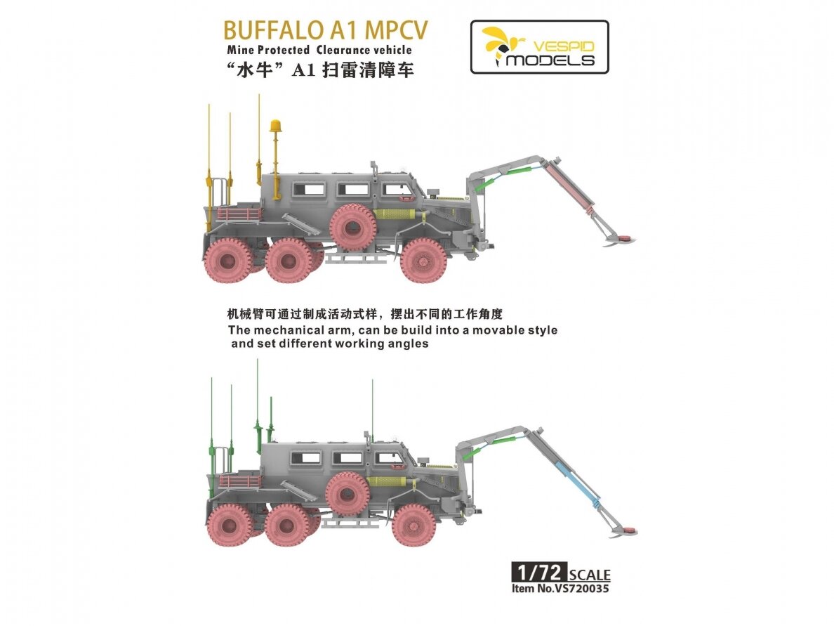 VESPID MODELS - Buffalo A1 MPCV, 1/72, 720035 5 VESPID MODELS - Buffalo A1 MPCV, 1/72, 720035 5