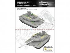 VESPID MODELS - German main battle tank Leopard 2A7+, 1/72, 720015