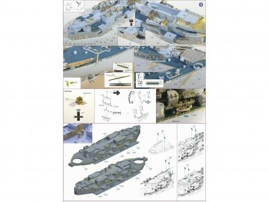Very Fire - USS Iowa BB-61 - Detail Up Set for Very Fire VF350910 (modelio papildymų rinkinys), 1/350, VF350010 5 Very Fire - USS Iowa BB-61 - Detail Up Set for Very Fire VF350910 (modelio papildymų rinkinys), 1/350, VF350010 5