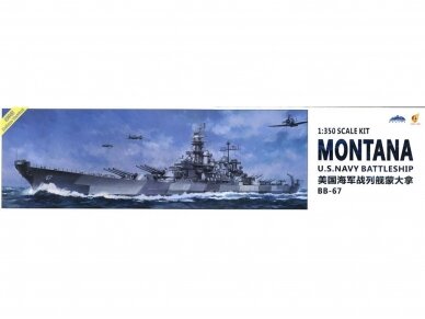 Very Fire - U.S. Navy Battleship USS Montana BB-67 Deluxe Version, 1/350, VF350913DX Very Fire - U.S. Navy Battleship USS Montana BB-67 Deluxe Version, 1/350, VF350913DX