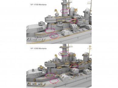 Very Fire - U.S. Navy Battleship USS Montana BB-67 Deluxe Version, 1/350, VF350913DX 3 Very Fire - U.S. Navy Battleship USS Montana BB-67 Deluxe Version, 1/350, VF350913DX 3