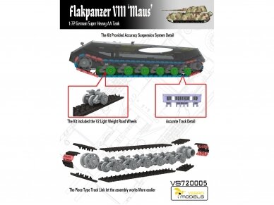 VESPID MODELS - Flakpanzer VIII "MAUS", 1/72, 720005 3