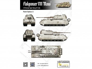 VESPID MODELS - Flakpanzer VIII "MAUS", 1/72, 720005 8