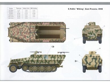 VESPID MODELS - Sd.kfz.251/1 Ausf.D, 1/35, SP-8001 10 VESPID MODELS - Sd.kfz.251/1 Ausf.D, 1/35, SP-8001 10