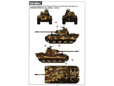 VESPID MODELS - Pz.Kpfw. V Panther Ausf.G (with F.G.1250 infrared search light and scope), 1/72, 720008 12