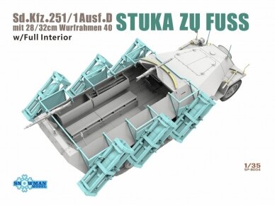 VESPID MODELS - Stuka zu Fuss Sd.Kfz.251/1 Ausf.D, 1/35, SP-8004 2 VESPID MODELS - Stuka zu Fuss Sd.Kfz.251/1 Ausf.D, 1/35, SP-8004 2