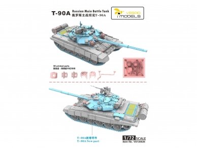 VESPID MODELS - T-90A Russian main battle tank, 1/72, 720026 2 VESPID MODELS - T-90A Russian main battle tank, 1/72, 720026 2