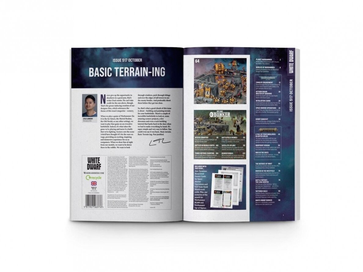Warhammer White Dwarf 517, 10-60 1