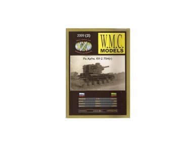 WMC - Pz.Kpfw. KV-2 754(r) Laser karkas, 1/25, 2-1