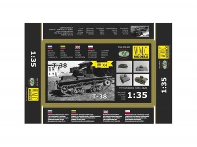 WMC - T-38, 1/35, PK001 WMC - T-38, 1/35, PK001