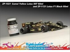Zero Paints - Lotus F1 JPS juodi nitro dažai, 60ml, ZP-1121