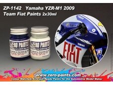Zero Paints - Yamaha YZR-M1 Team Fiat 2009 nitro dažai, 60ml, ZP-1142