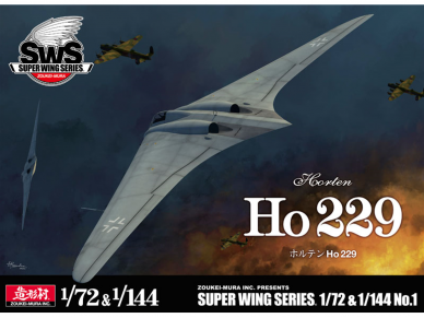 Zoukei-Mura - Ho 229 1/72 & 1/144, SWS7201 Zoukei-Mura - Ho 229 1/72 & 1/144, SWS7201