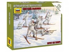 Zvezda - Soviet Ski Troops, 1/72, 6199