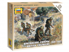 Zvezda - British Engineers 1939-1942, 1/72, 6219