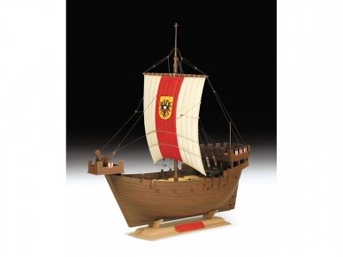 Zvezda - Medieval Ship HANSA KOGGE, 1/72, 9018 3