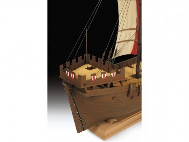 Zvezda - Medieval Ship HANSA KOGGE, 1/72, 9018 6