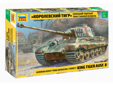 Zvezda - Panzerkampfwagen VI Tiger II (Kingtiger), 1/35, 3601