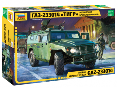 Zvezda - Russian Armored Vehicle GAZ-233014 "Tiger", 1/35, 3668