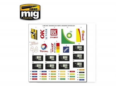 AMMO MIG - MODERN GAS PUMPS Limited Edition, 1/35, 8501 3