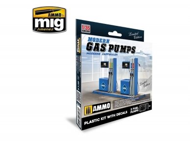 AMMO MIG - MODERN GAS PUMPS Limited Edition, 1/35, 8501