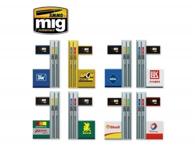 AMMO MIG - MODERN GAS PUMPS Limited Edition, 1/35, 8501 2